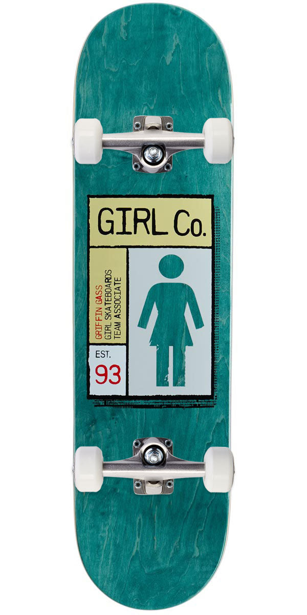 Girl Gridbox Gass Skateboard Complete - 8.25