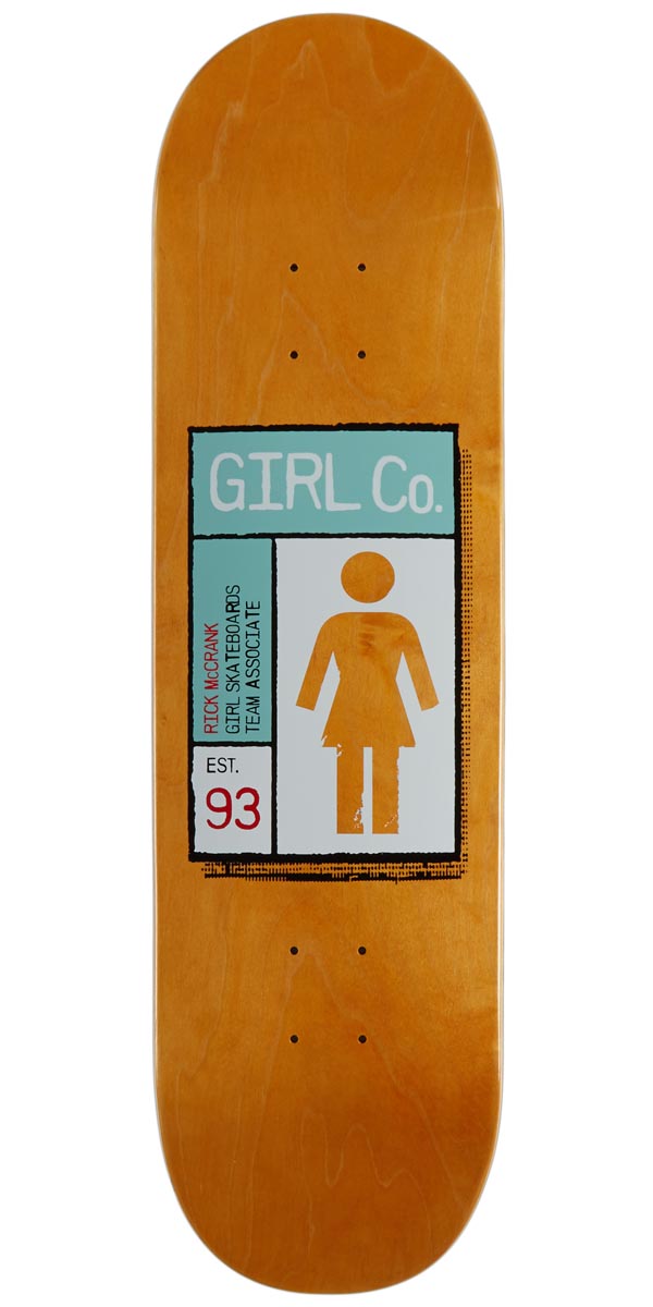 Girl Gridbox McCrank Skateboard Deck - 8.50