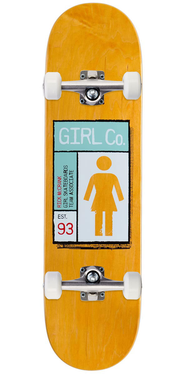 Girl Gridbox McCrank Twin Tip Skateboard Complete - 8.25