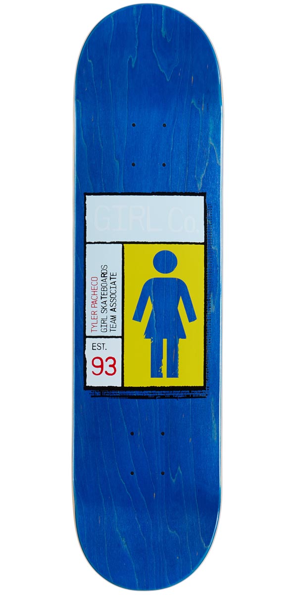 Girl Gridbox Pacheco Skateboard Deck - 8.00