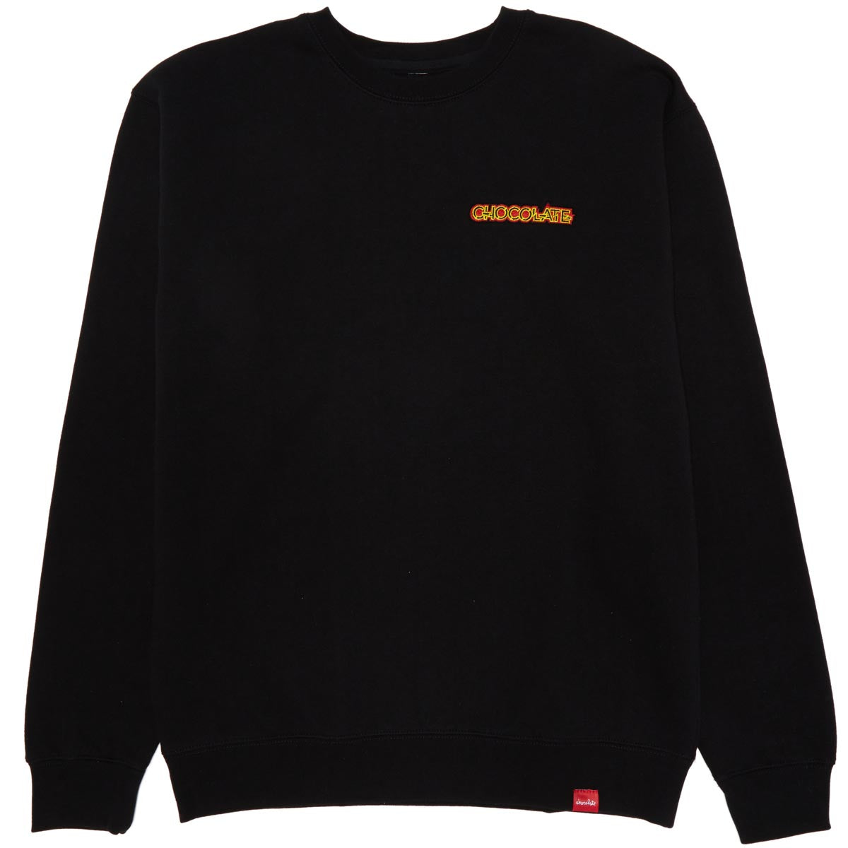 Girl Parliament Fleece Crewneck Sweater - Black image 1