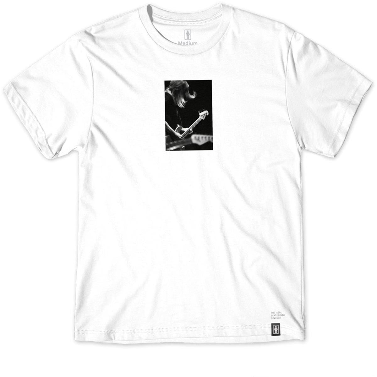 Girl Kim Gordon T-Shirt - White image 1