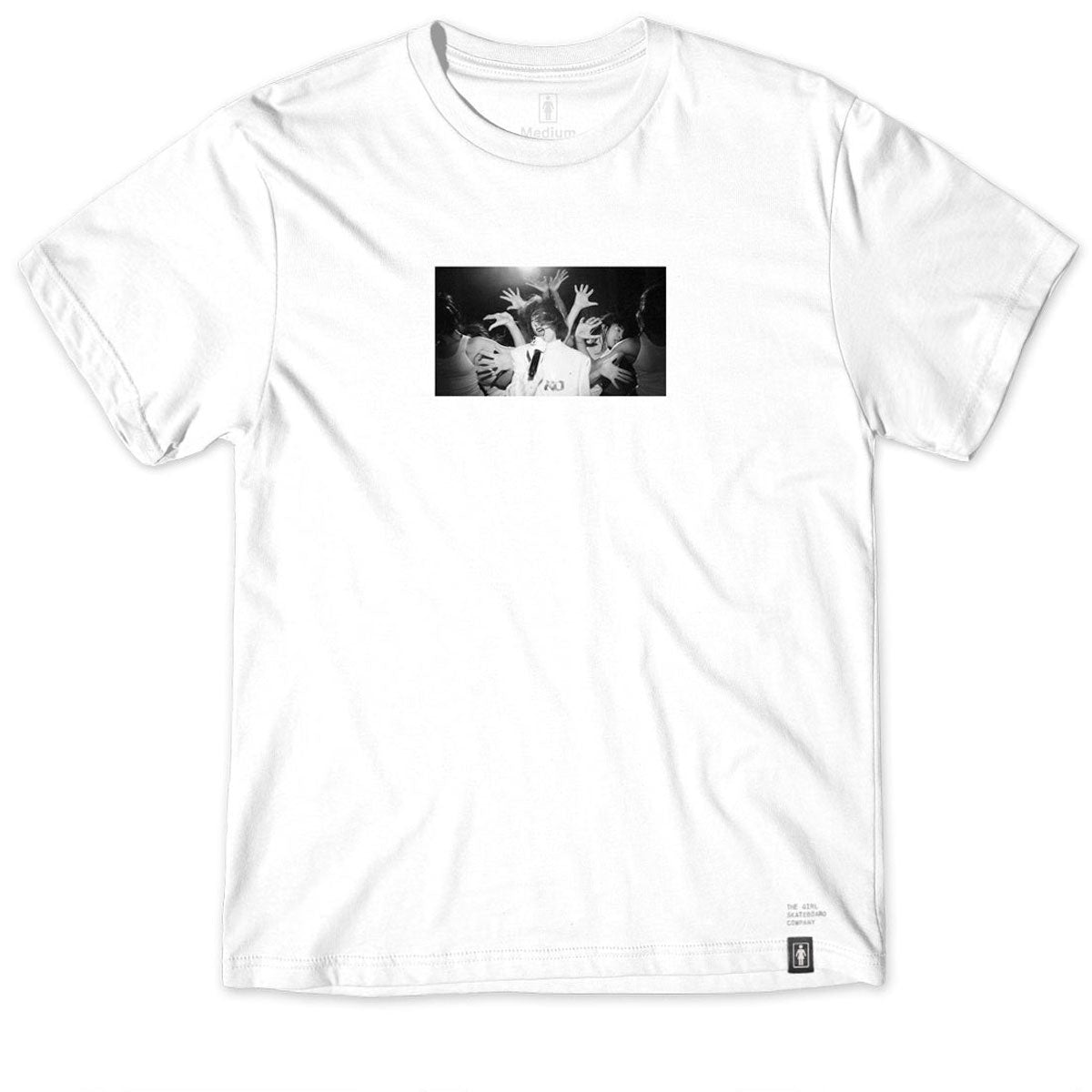 Girl Karen O T-Shirt - White image 1