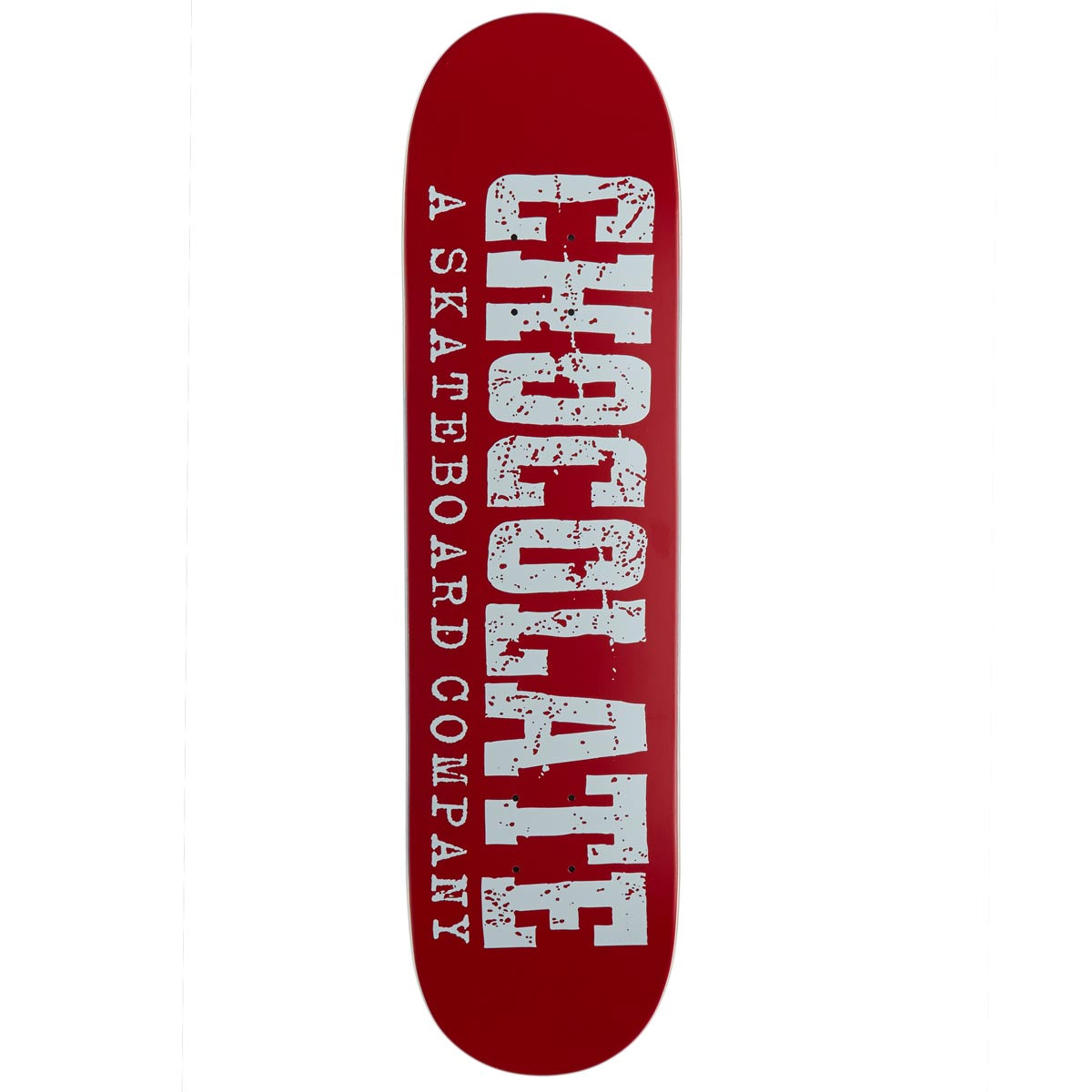 Chocolate Western Heritage Tershy Twin Tip Skateboard Deck - Red - 8.00