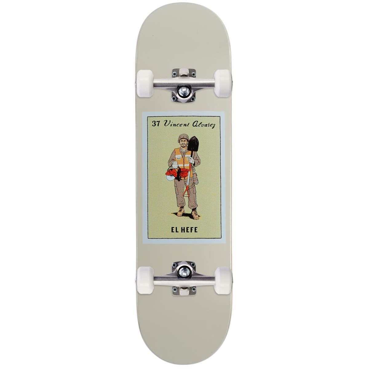 Chocolate Loteria Cards Alvarez Skateboard Complete - 8.00