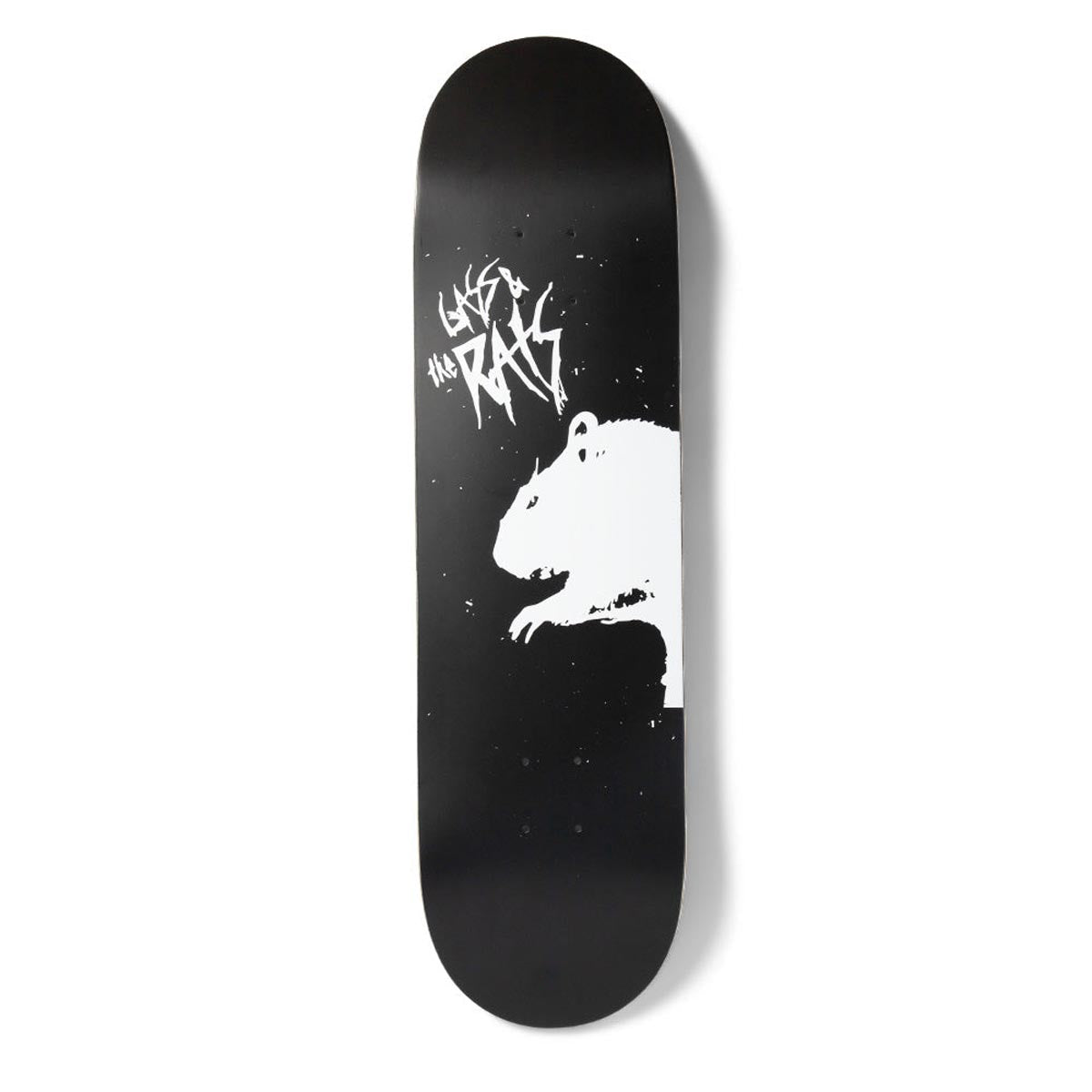 Girl Gass & The Rats Skateboard Deck - Black - 8.00