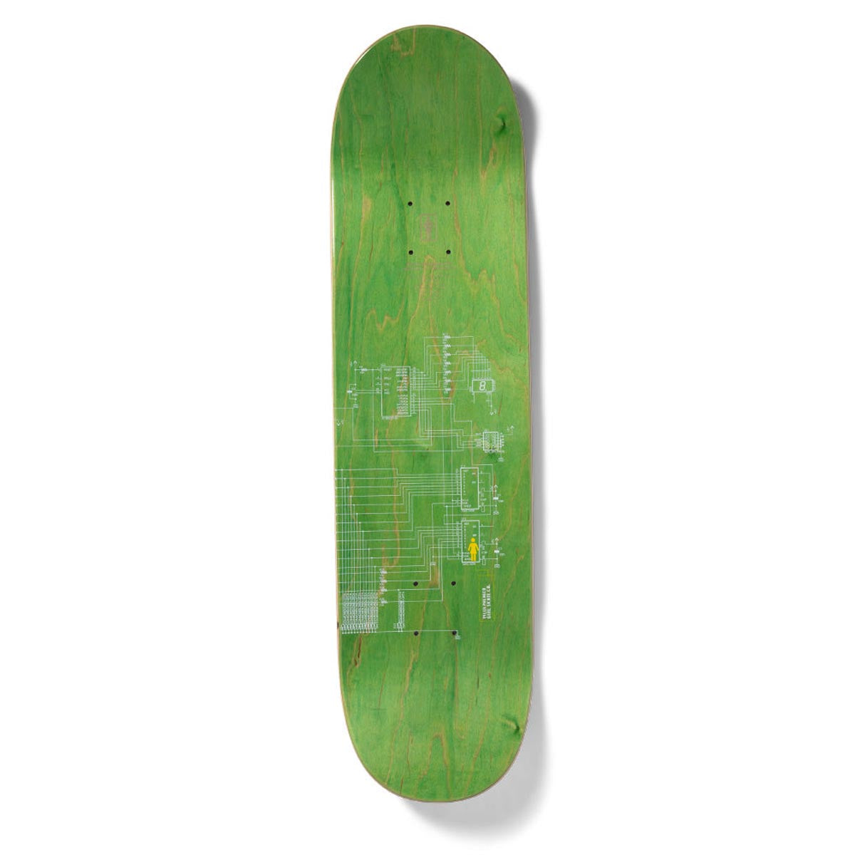 Girl Pacheco TP404 Skateboard Deck - 8.375