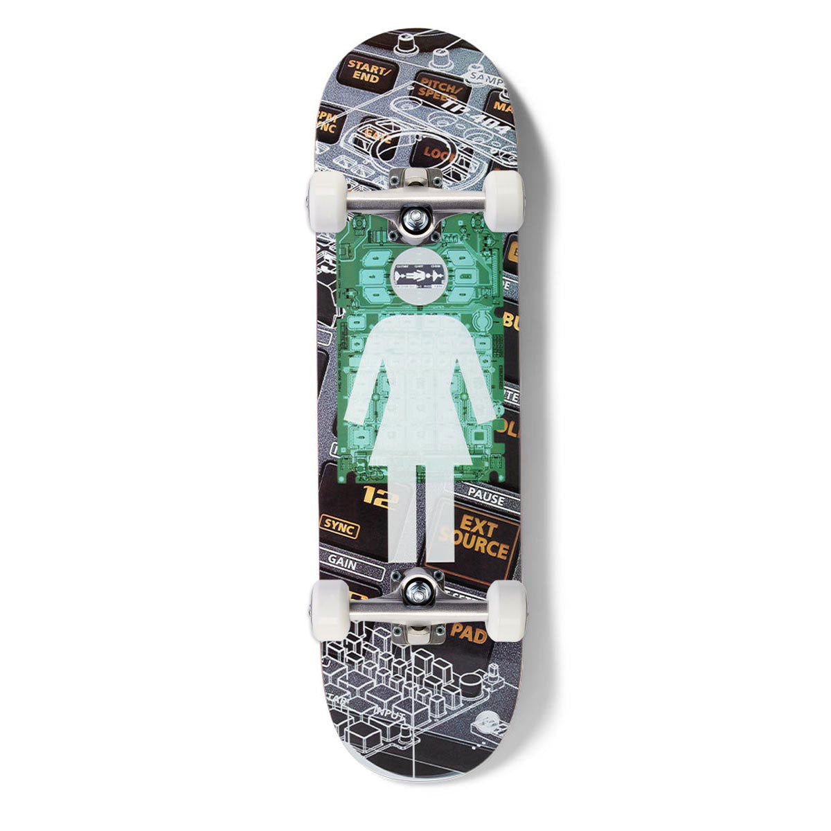 Girl Pacheco TP404 Skateboard Complete - 8.375