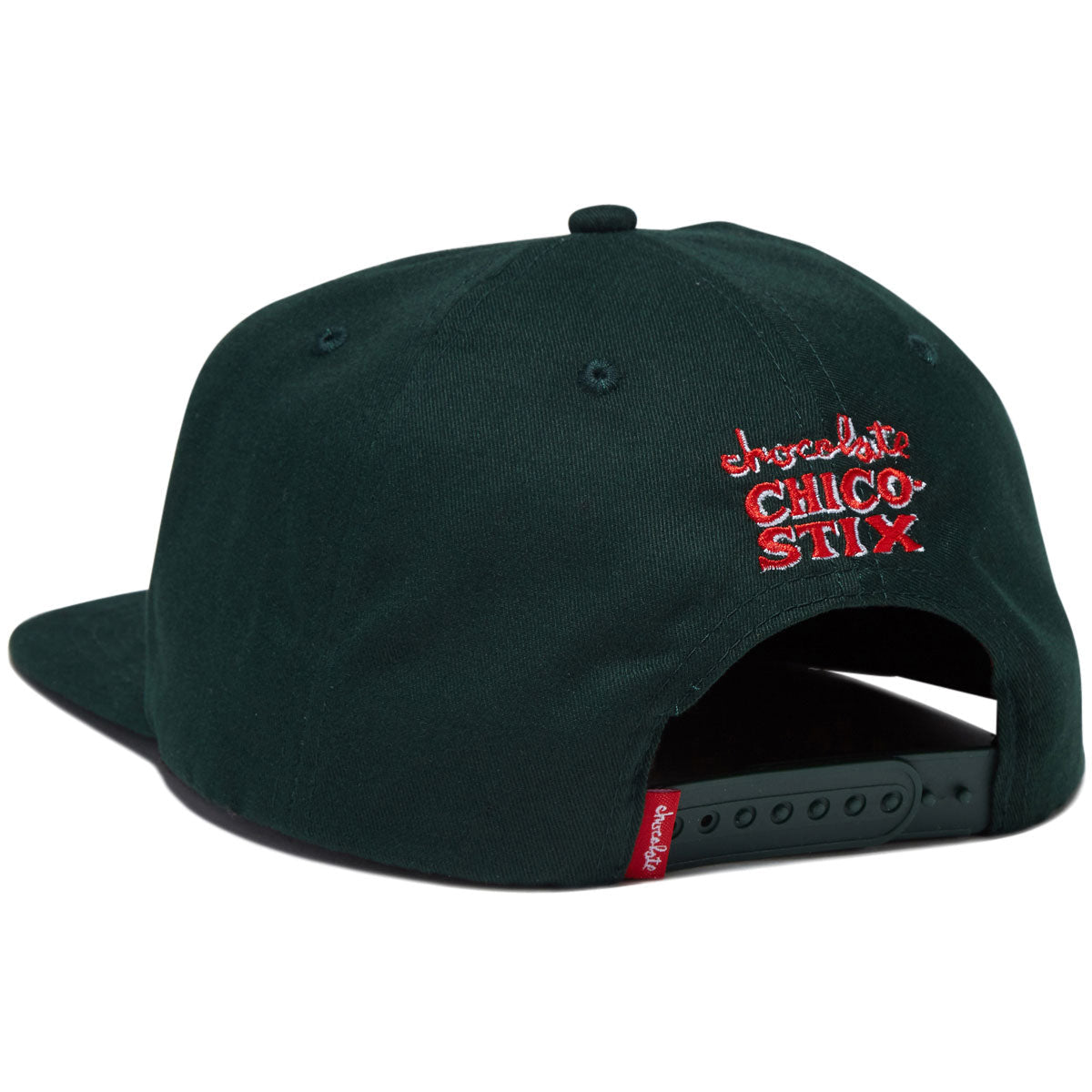 Chocolate Rooster 5 Panel Hat - Forest Green image 2