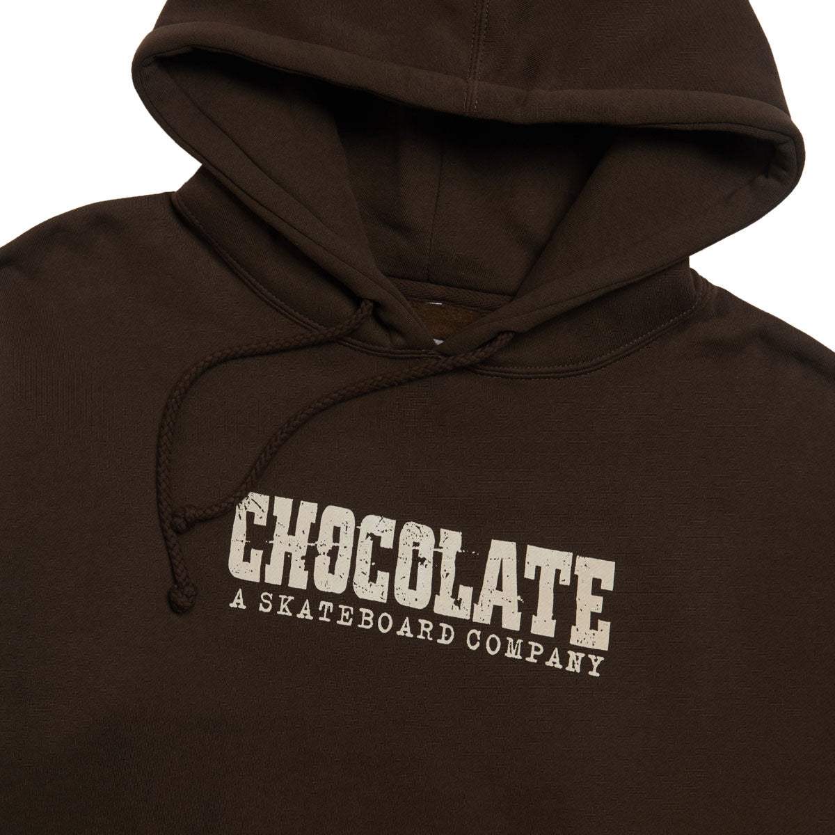 Chocolate Western Pullover Hoodie - Brown image 2