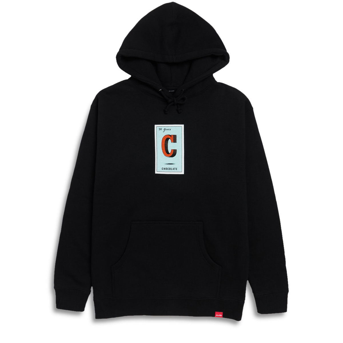 Chocolate Loteria C Pullover Hoodie - Black image 1