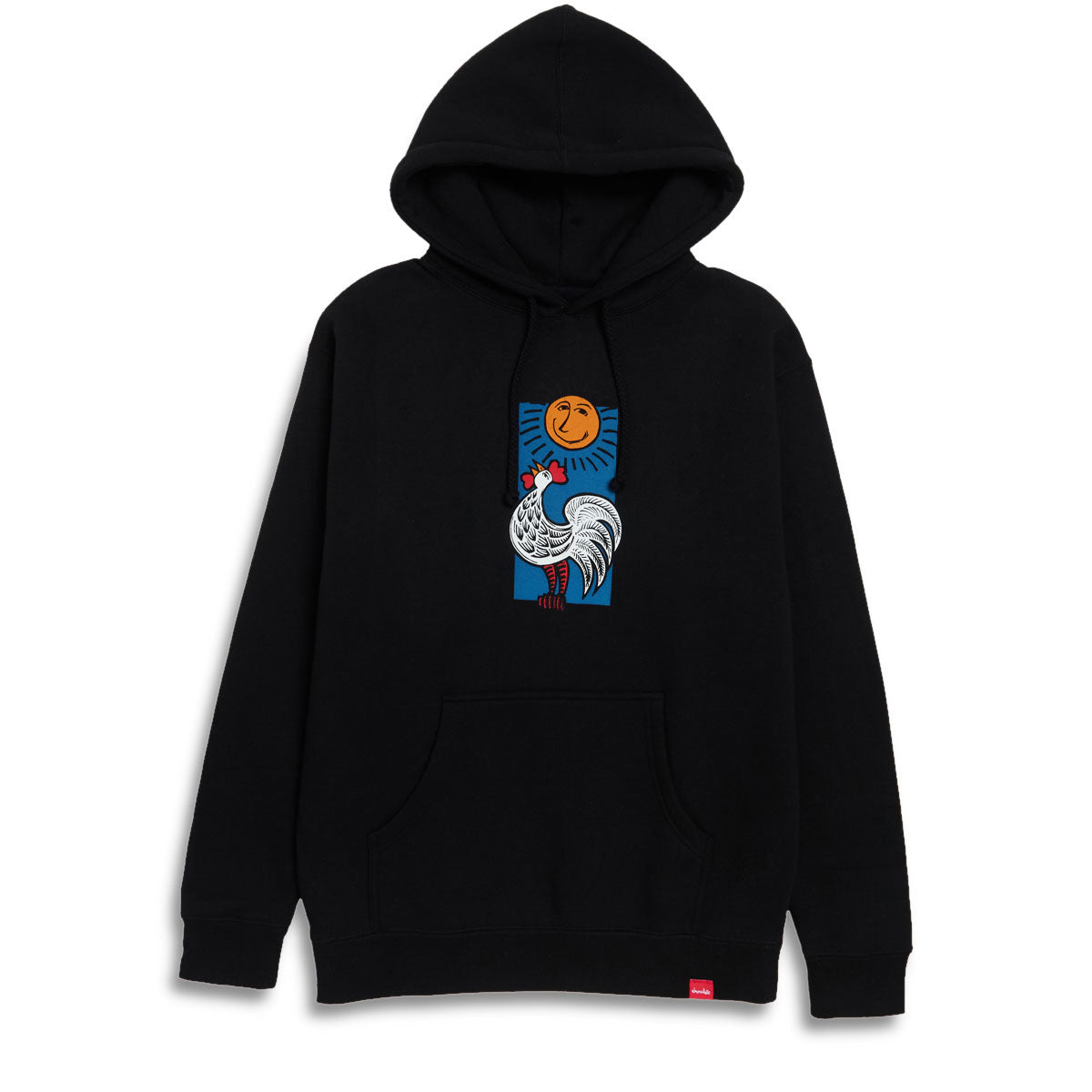 Chocolate Rooster Hoodie - Black image 1