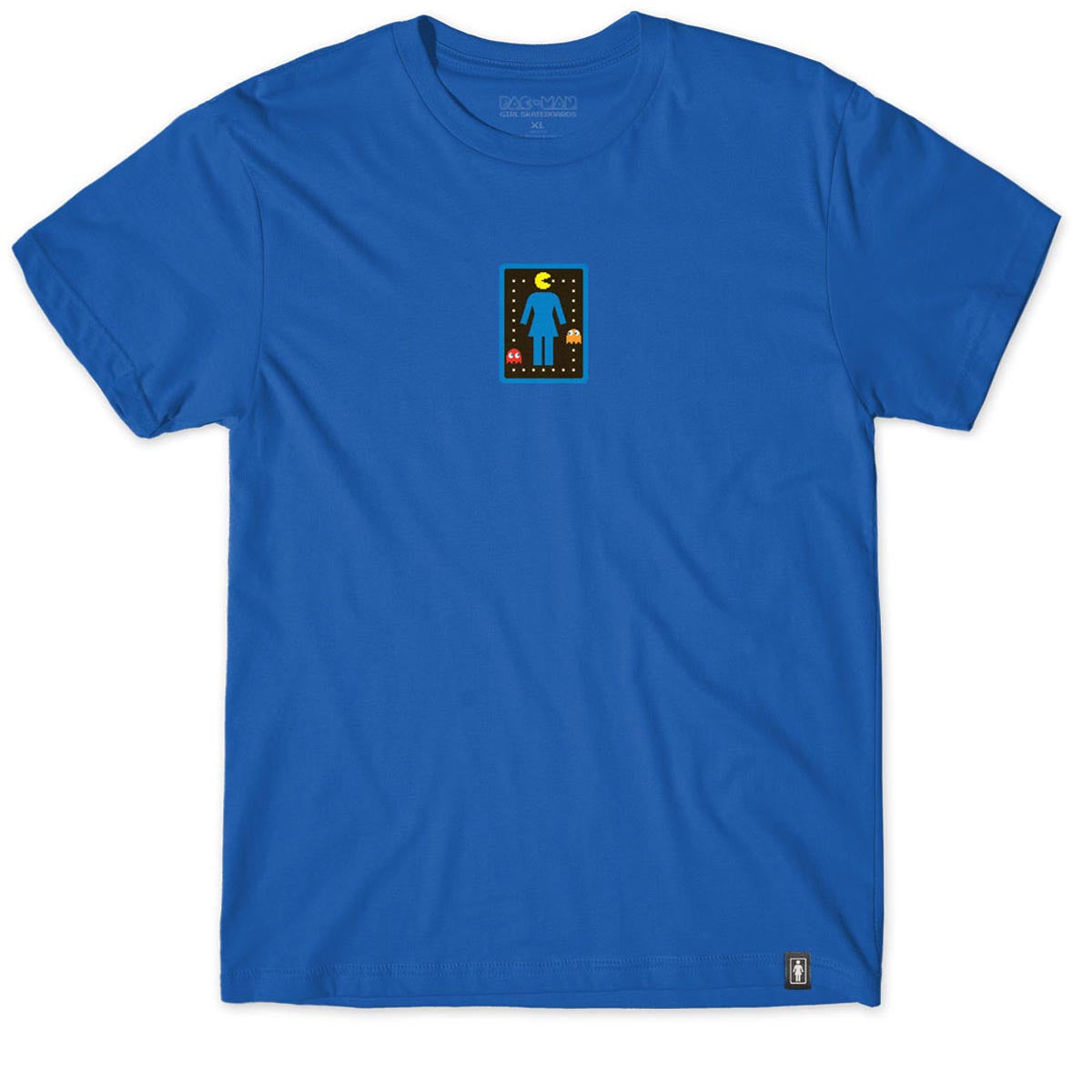 Girl x Pac-Man OG Pac-Lock T-Shirt - Royal image 1