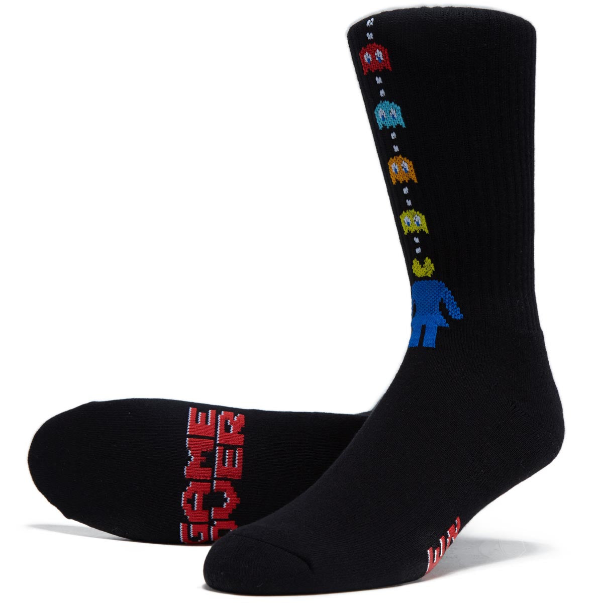 Girl x Pac-Man Game Over Socks - Black image 2