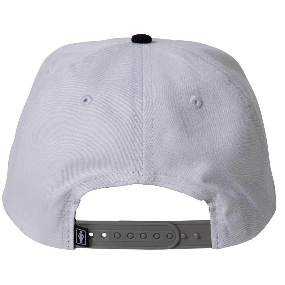 Girl OG Black White 5 Panel Hat - Black/White image 2