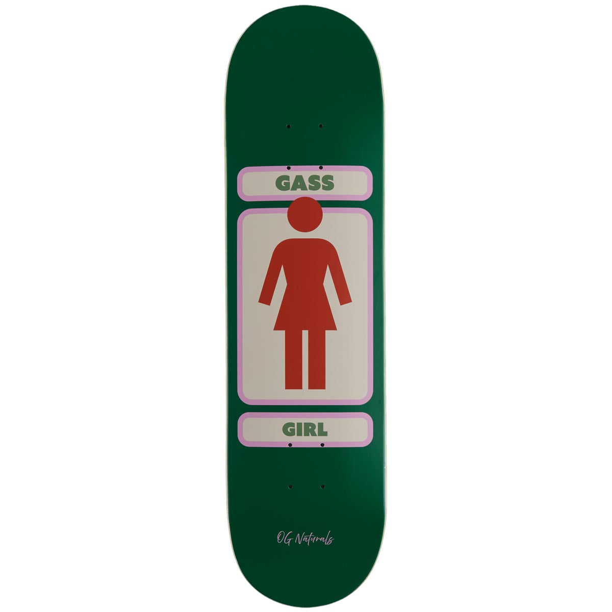 Girl Gass 93 Naturals Skateboard Deck - 8.125