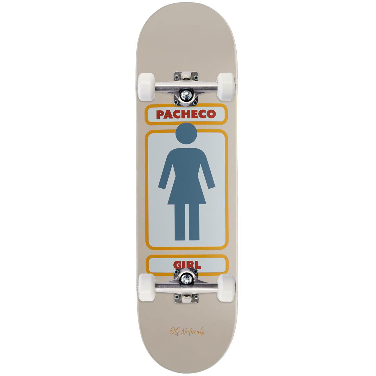 Girl Pacheco 93 Naturals Skateboard Complete - 8.375