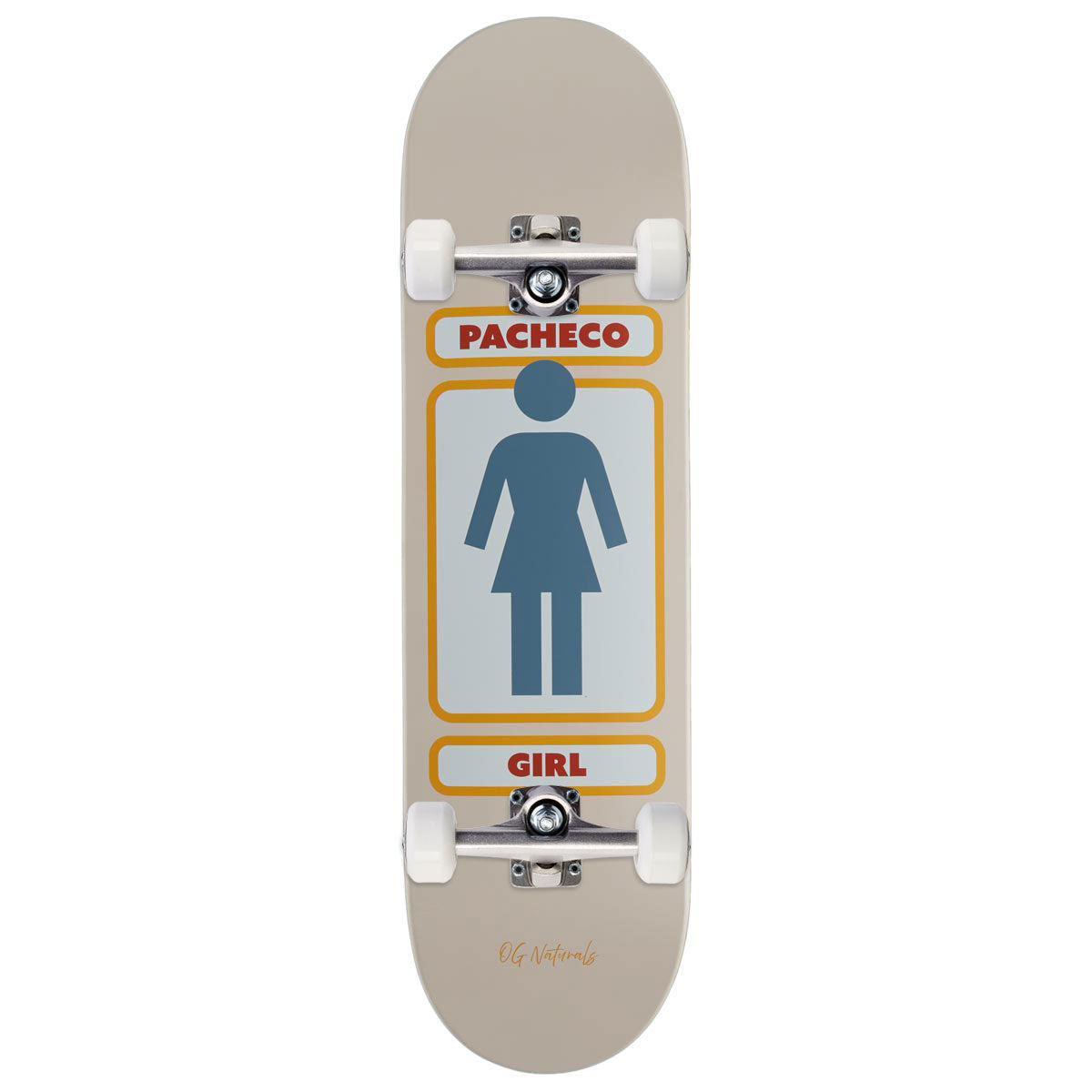 Girl Pacheco 93 Naturals Skateboard Complete - 8.50