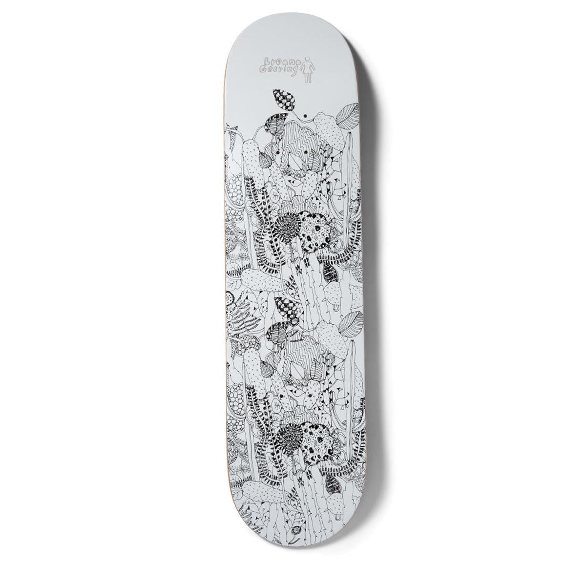 Girl Geering Susuki Method Skateboard Deck - 8.50