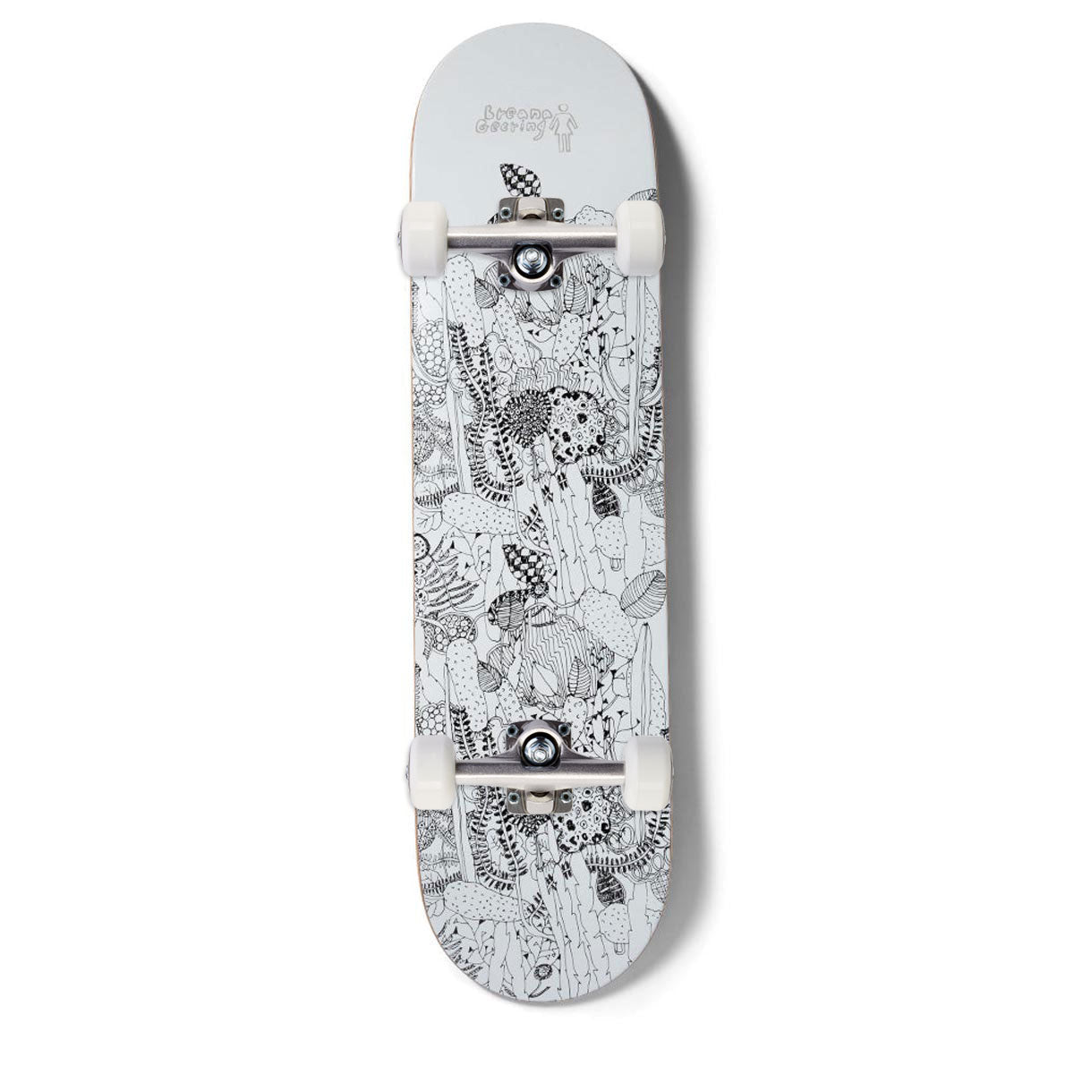 Girl Geering Susuki Method Skateboard Complete - 8.00