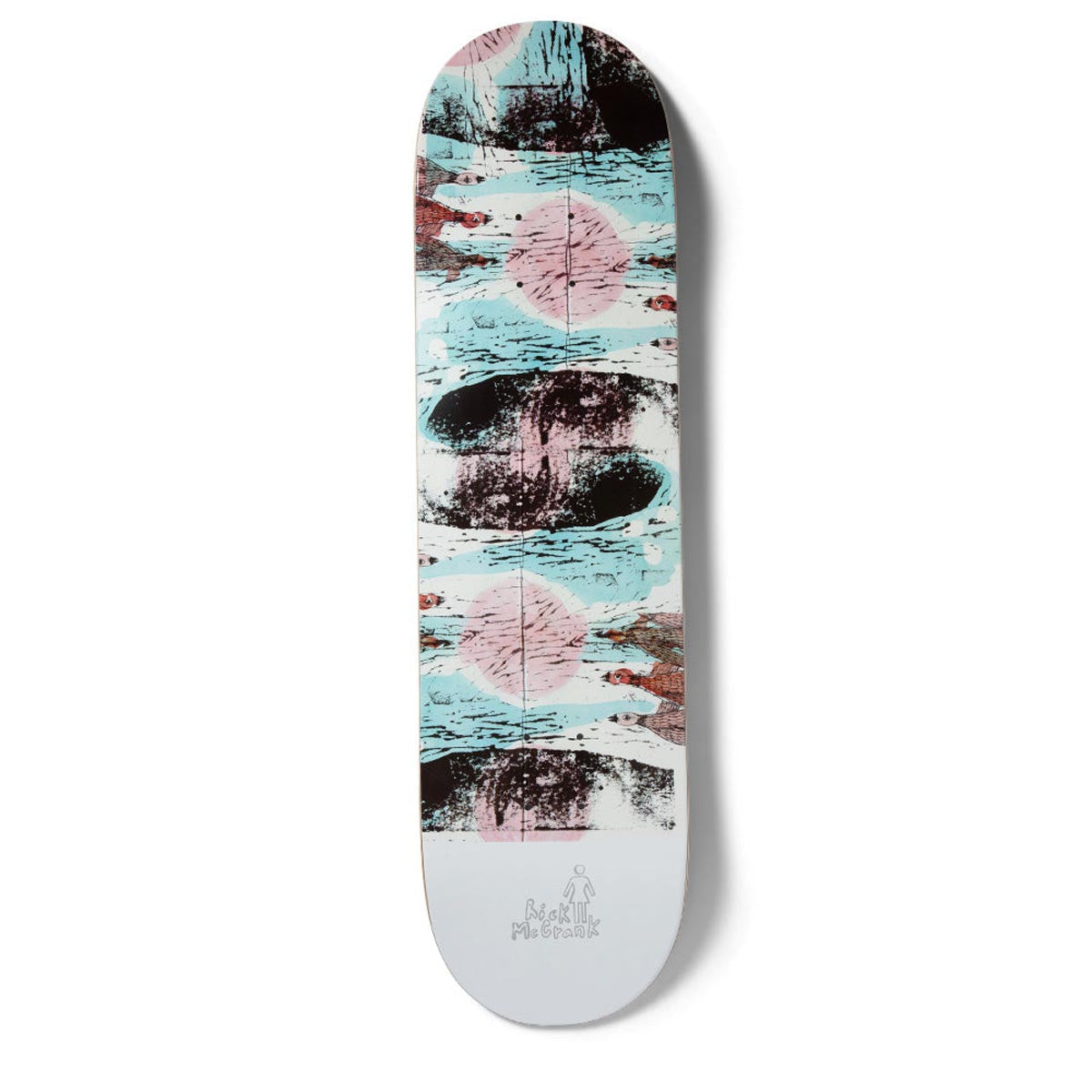 Girl Mccrank Susuki Method Skateboard Deck - 8.00