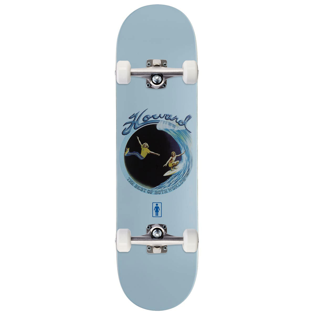 Girl Howard Best Of Both Worlds Skateboard Complete - 8.25