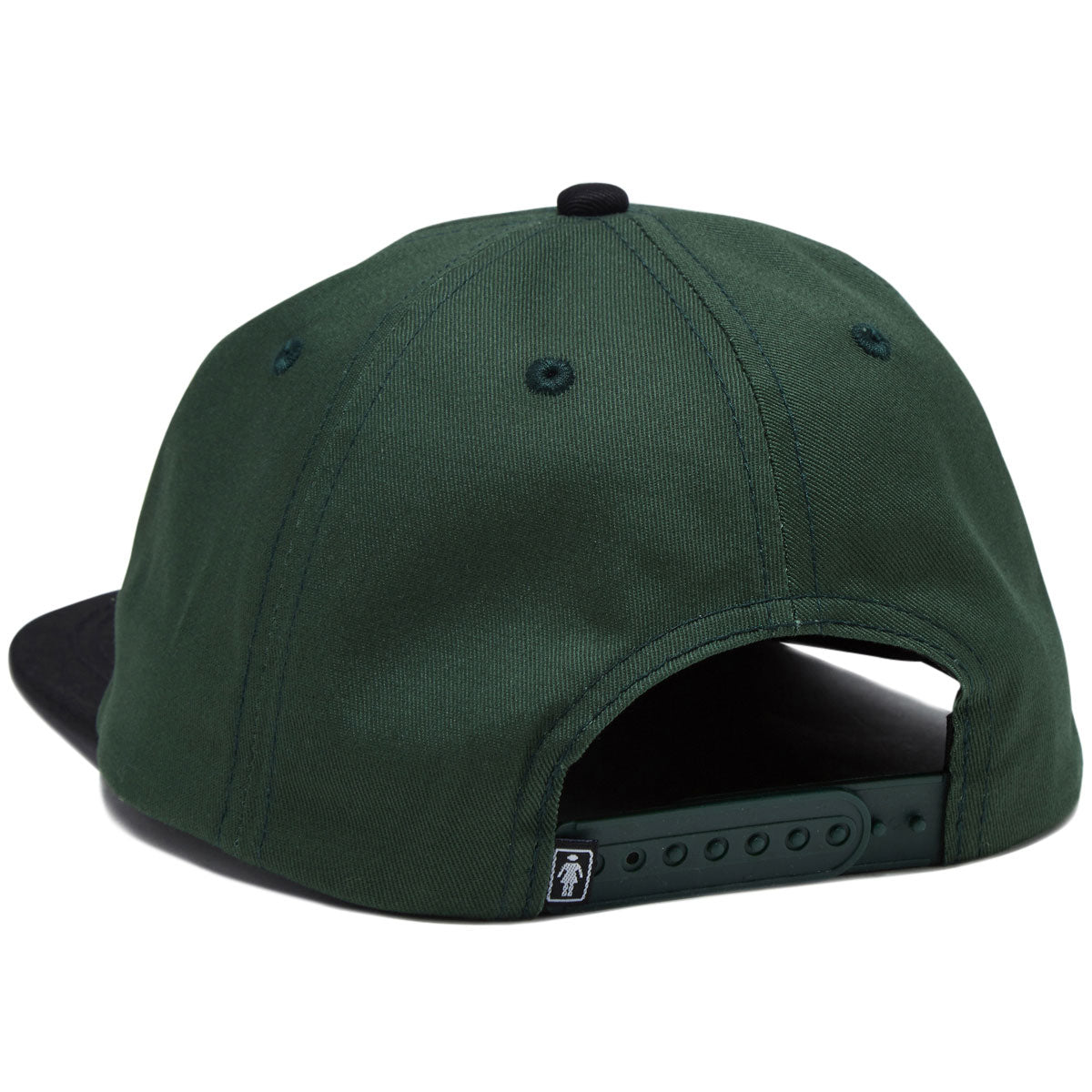 Girl Naturals OG 5 Panel Hat - Forest Green image 2