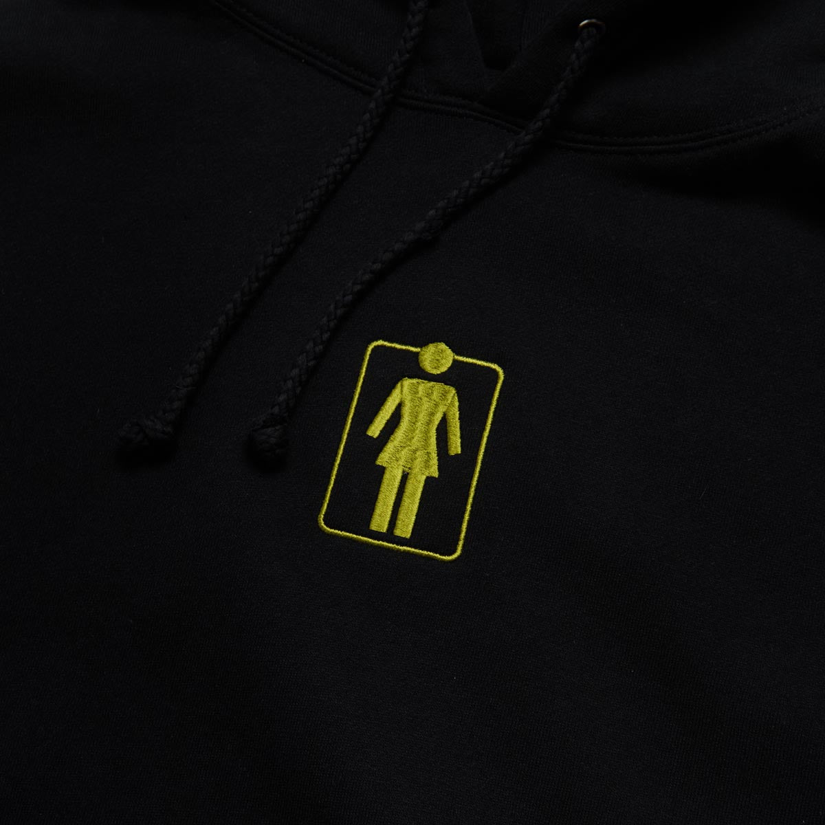 Girl OG Naturals Heavy Hoodie - Black image 2