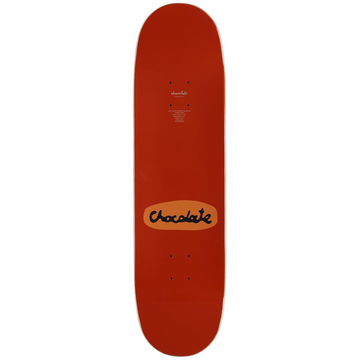 Chocolate Trahan Mcfetridge Drips Twin Tip Skateboard Deck - 8.50