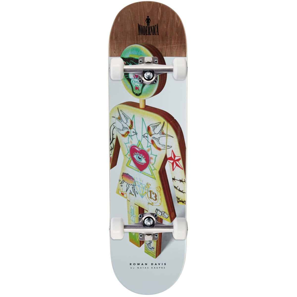 Girl Davis Modernica Skateboard Complete - 8.125