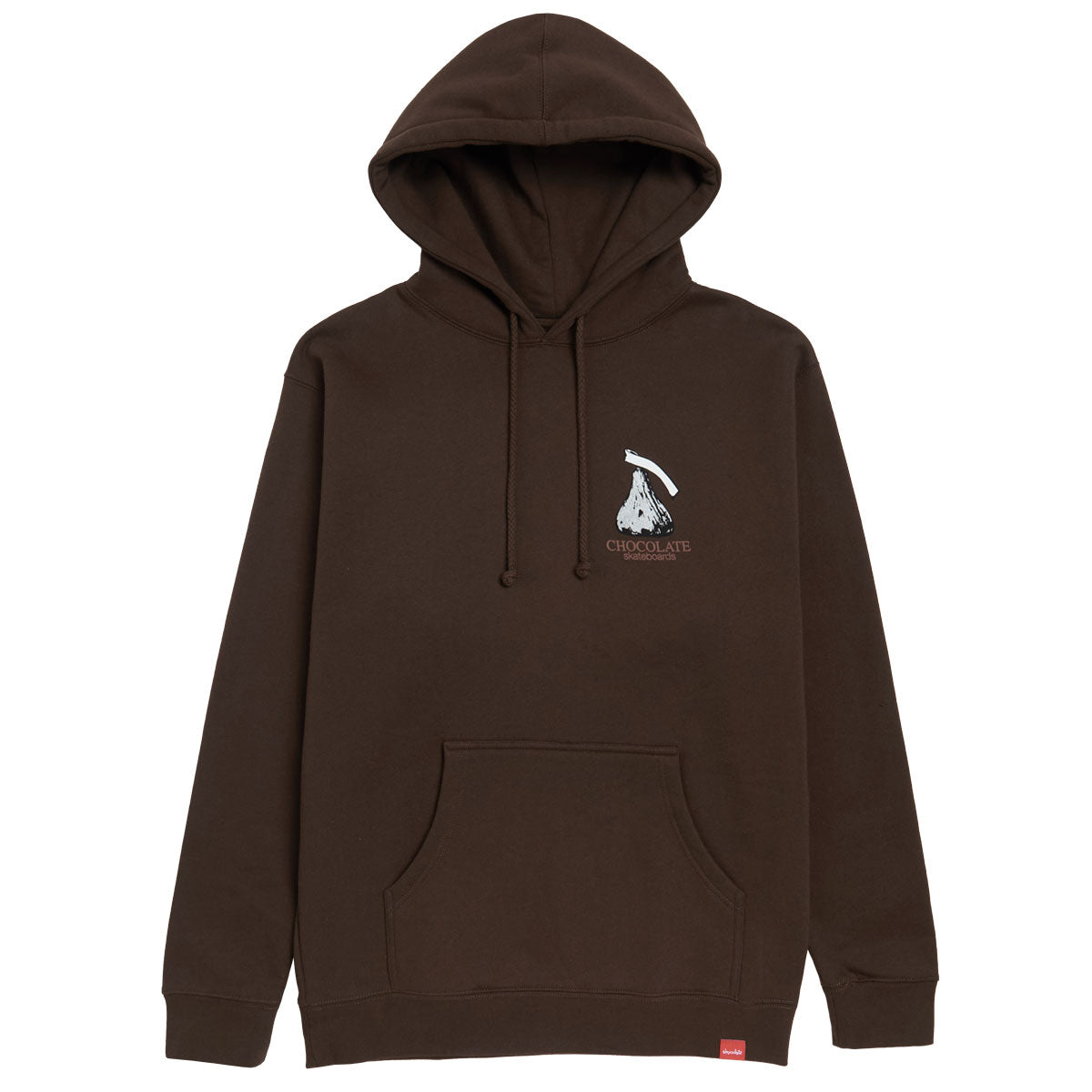 Chocolate Kiss Pullover Hoodie - Brown image 1