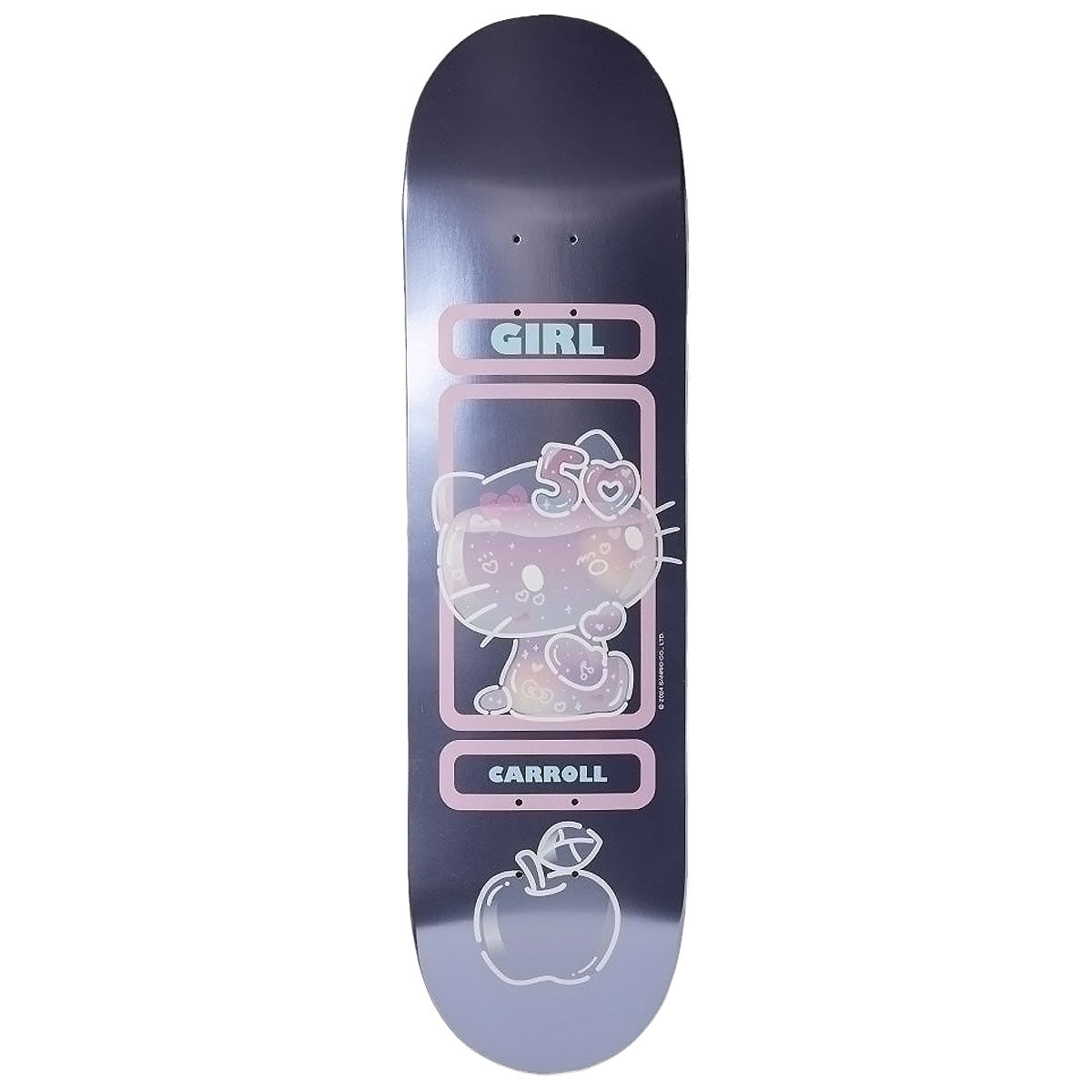 Girl x Hello Kitty 50th Anniversary Carroll Skateboard Deck - 8.25