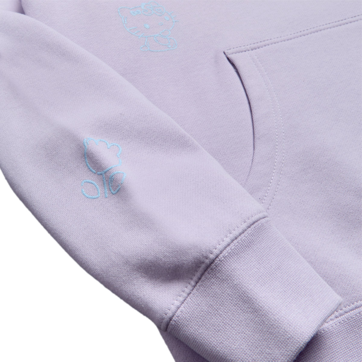 Girl x Hello Kitty All Over Hoodie - Lavender image 4