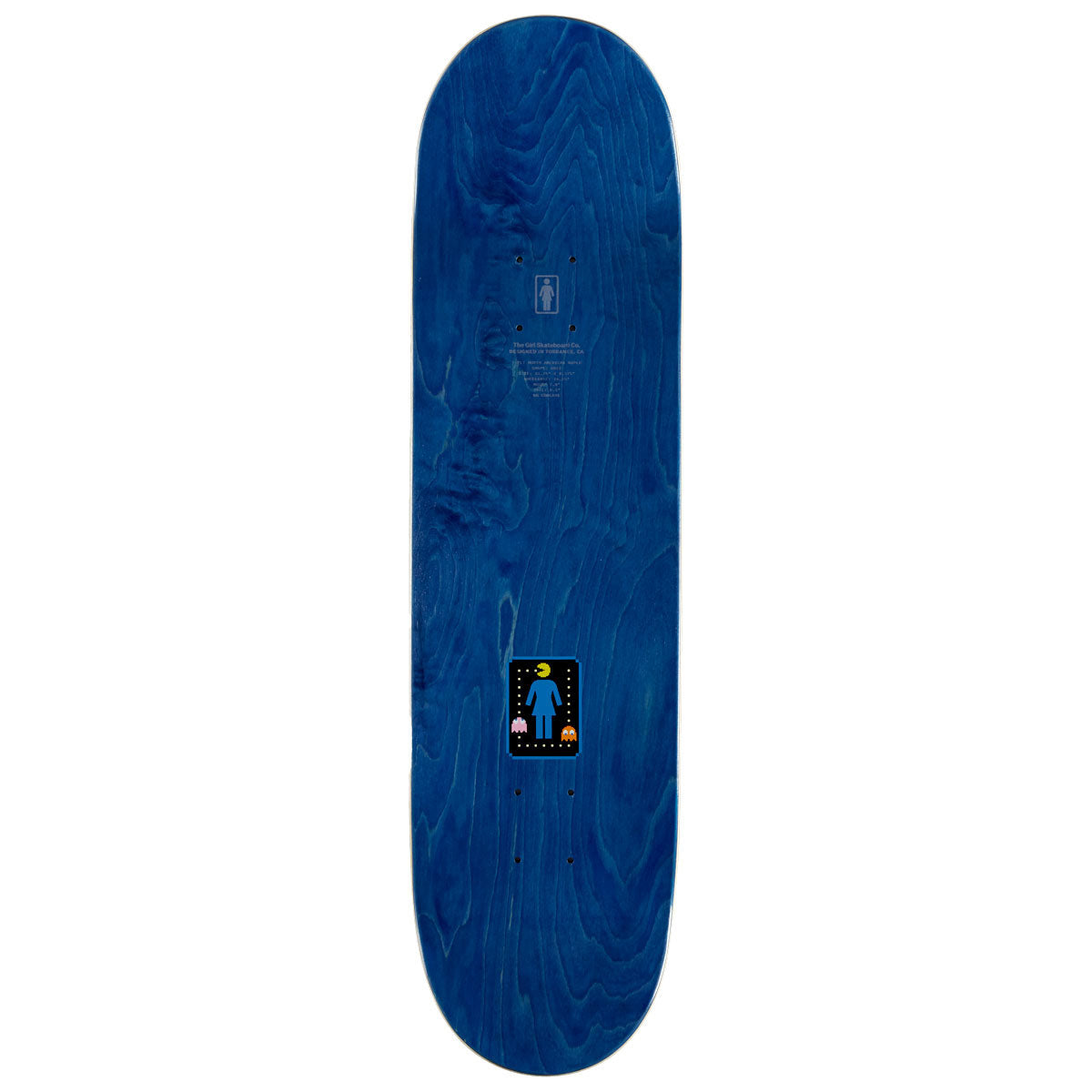 Girl x Pac-Man Carroll Skateboard Deck - 8.375