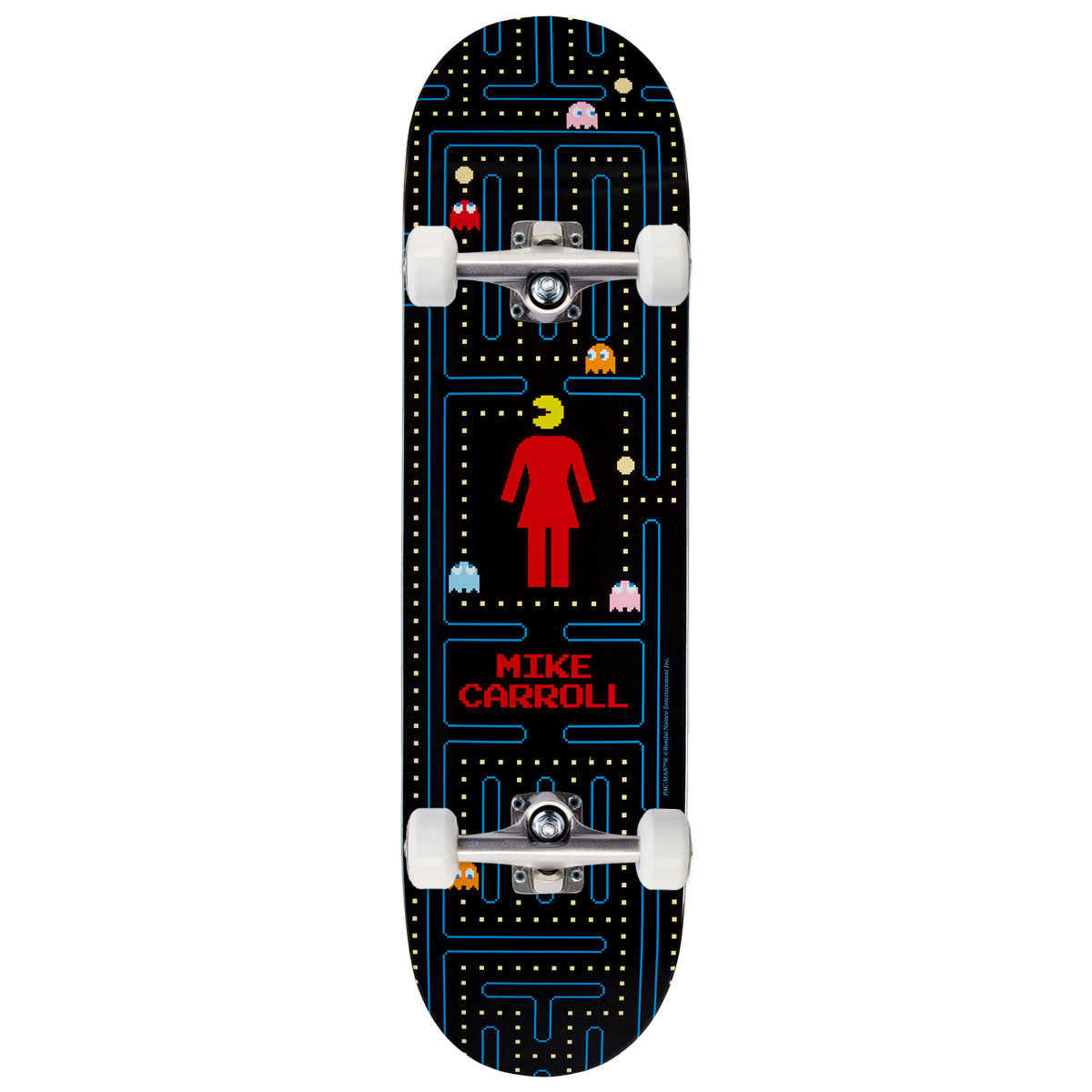 Girl x Pac-Man Carroll Skateboard Complete - 8.50