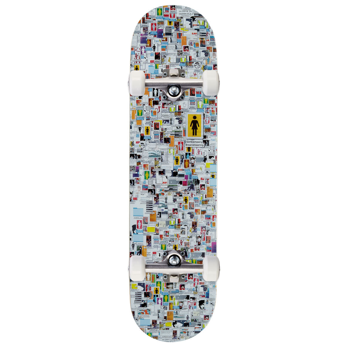 Girl Geering Chaos Skateboard Complete - 8.00