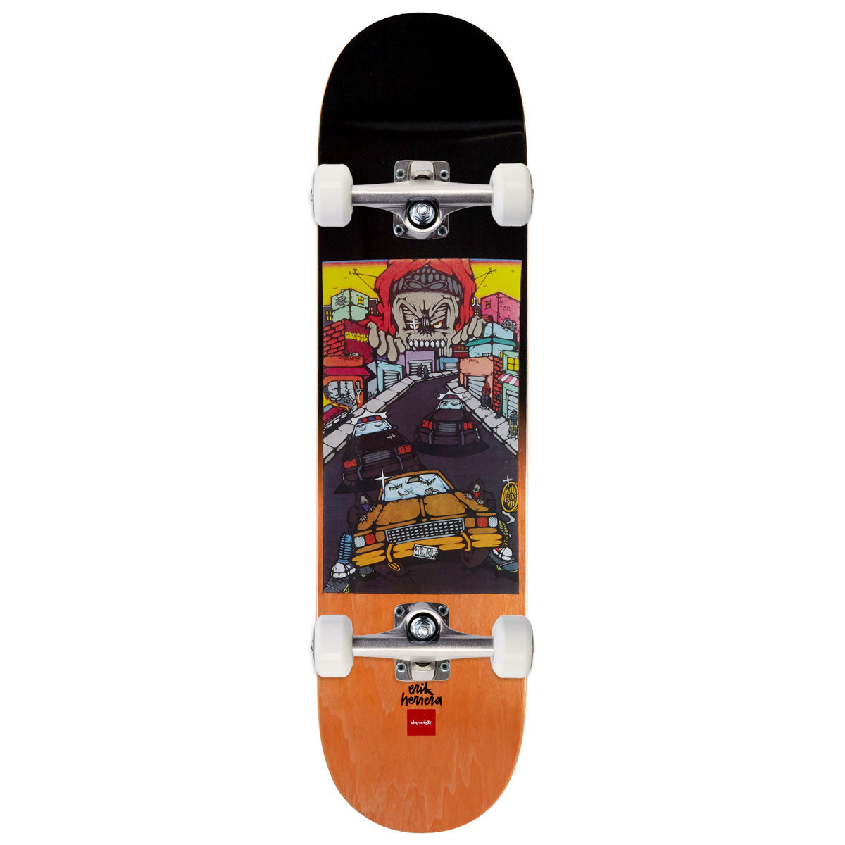 Chocolate Herrera Fiendin Skateboard Complete - 8.00