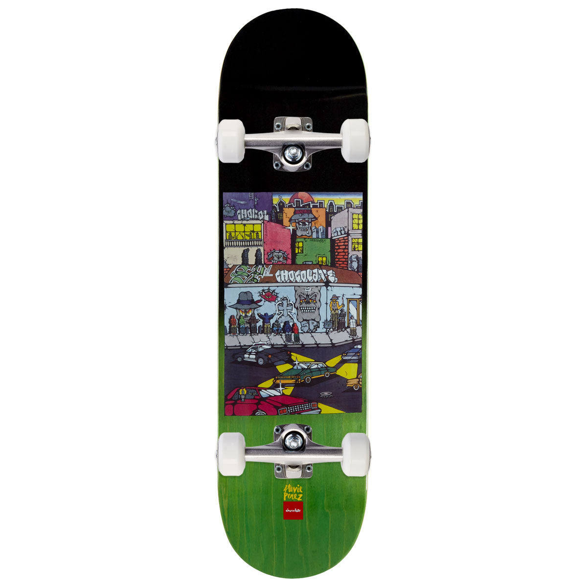 Chocolate Perez Fiendin Skateboard Complete - 8.40