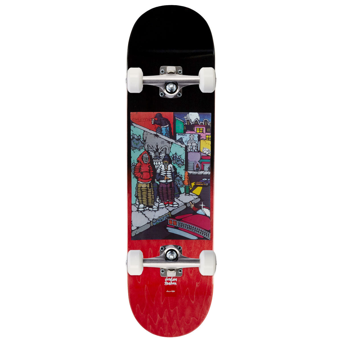 Chocolate Trahan Fiendin Skateboard Complete - 8.25