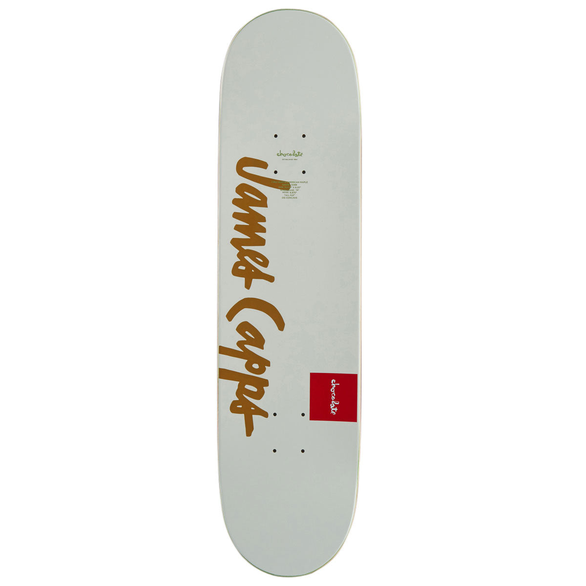 Chocolate Capps OG Chunk Skateboard Complete - 2025 - 8.25