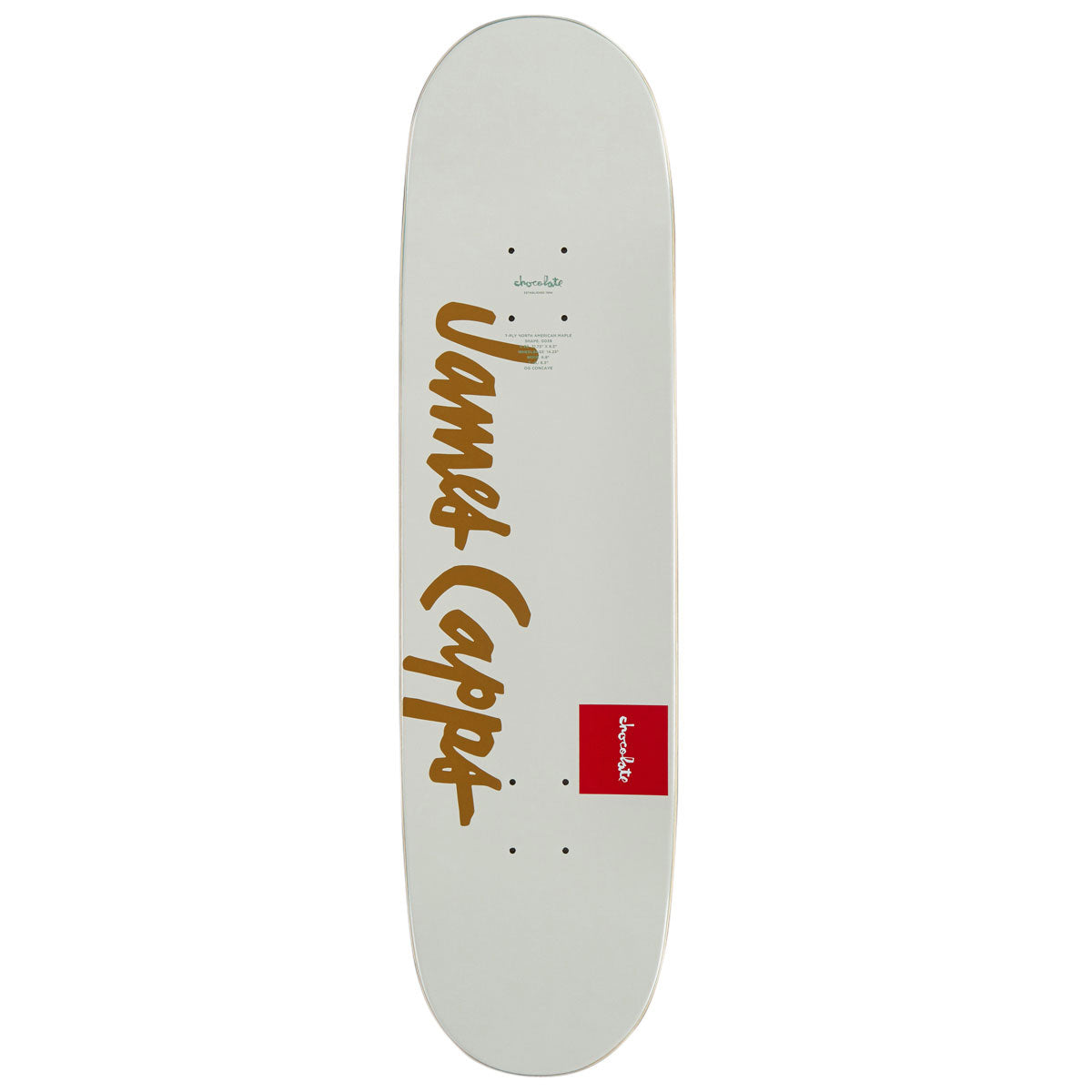 Chocolate Capps OG Chunk Skateboard Deck - 2025 - 8.50