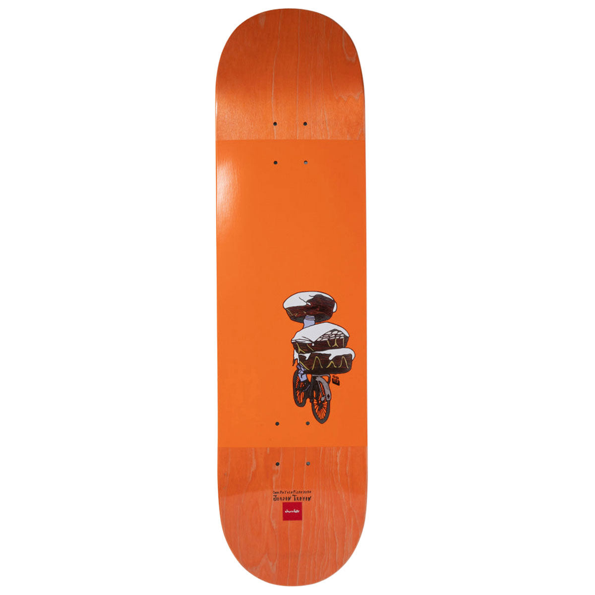 Chocolate Trahan Cada Dia Skateboard Deck - 8.25