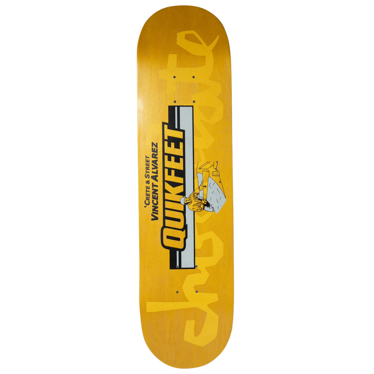 Chocolate Alvarez Crete & Street Skateboard Deck - 8.25