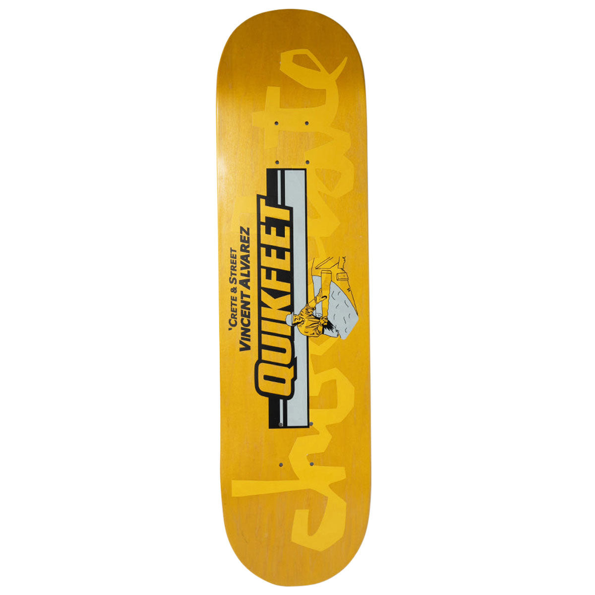 Chocolate Alvarez Crete & Street Skateboard Deck - 8.50