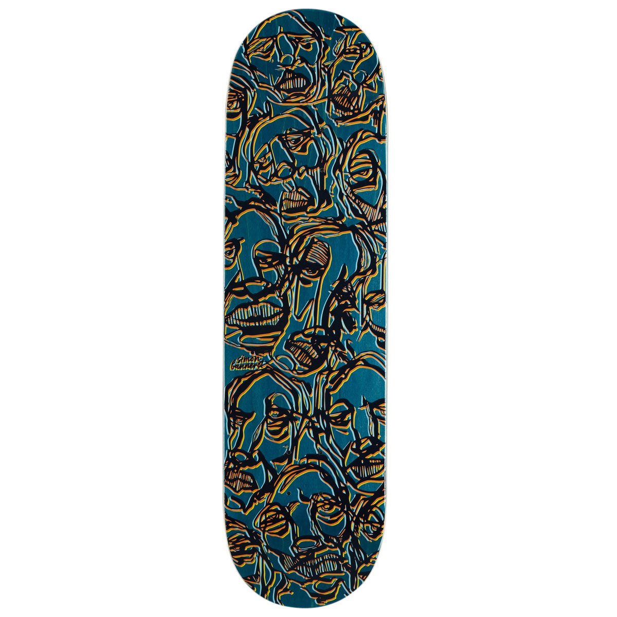 Girl Bannerot Siaz Faces Skateboard Deck - 8.50