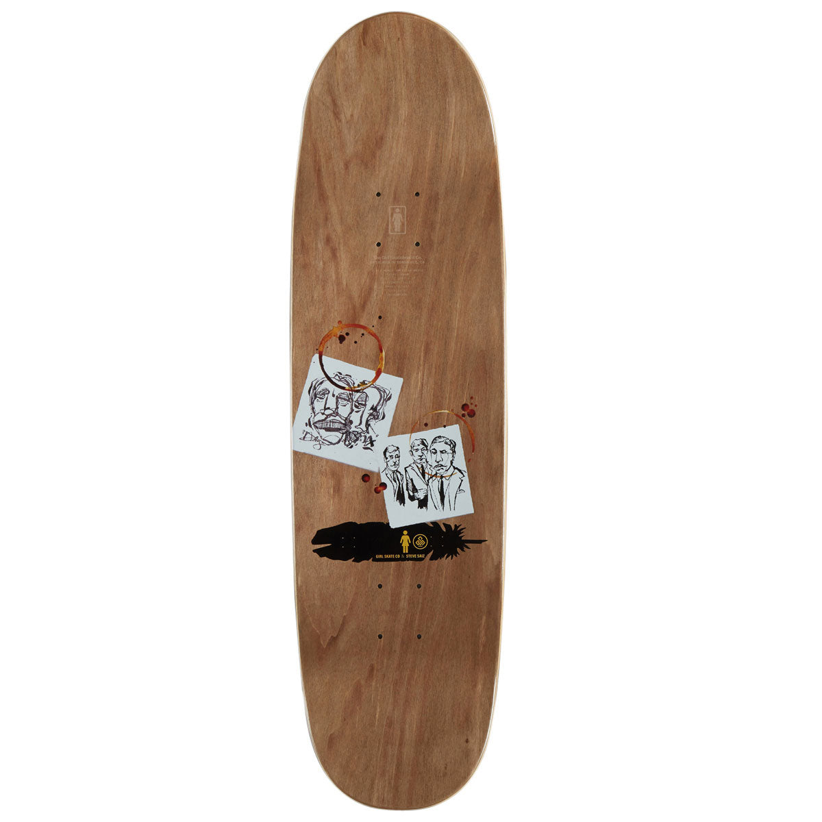 Girl Bannerot Siaz Faces Skateboard Deck - 9.00