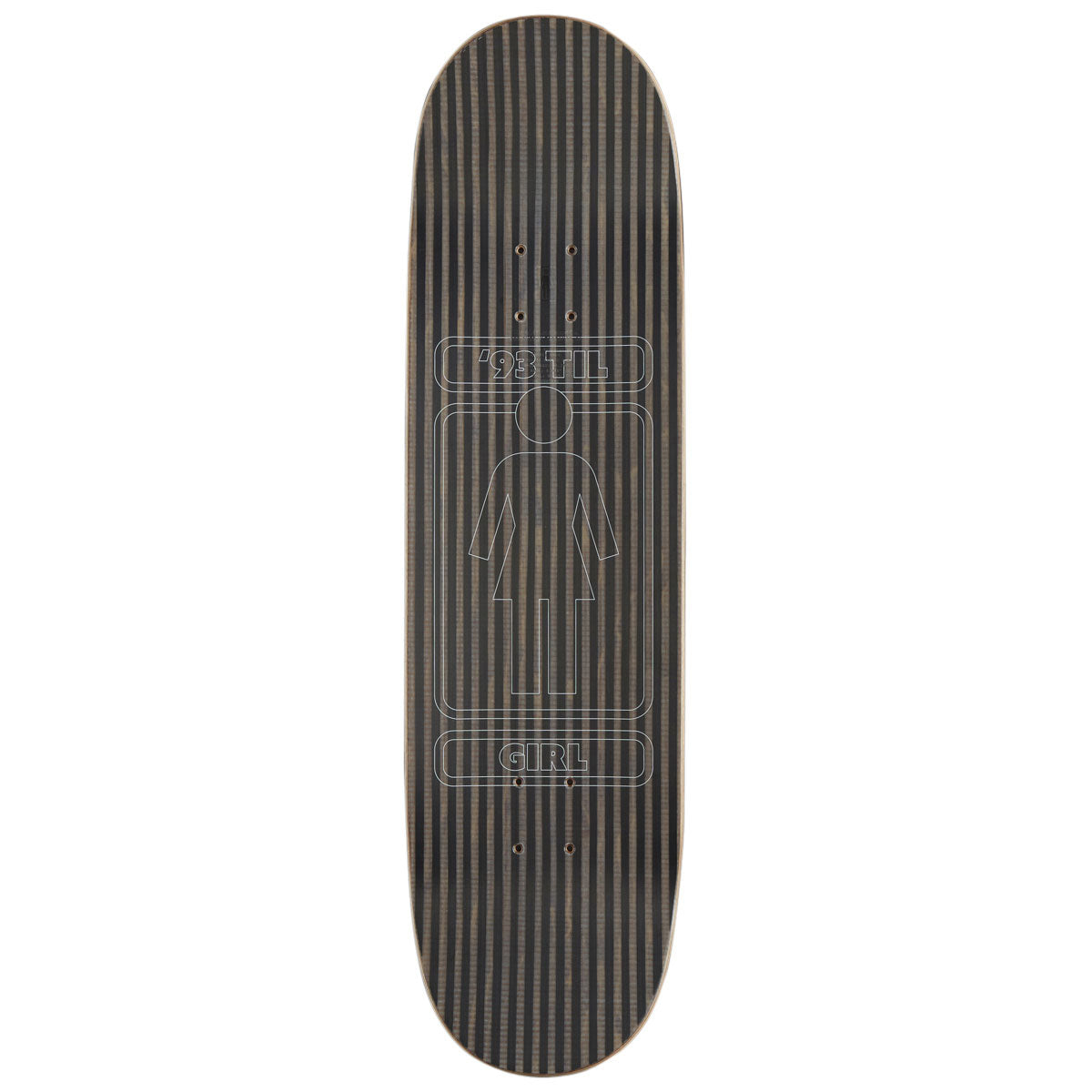 Girl Brophy 93 Til Khaki Pop Secret Skateboard Complete - 8.80