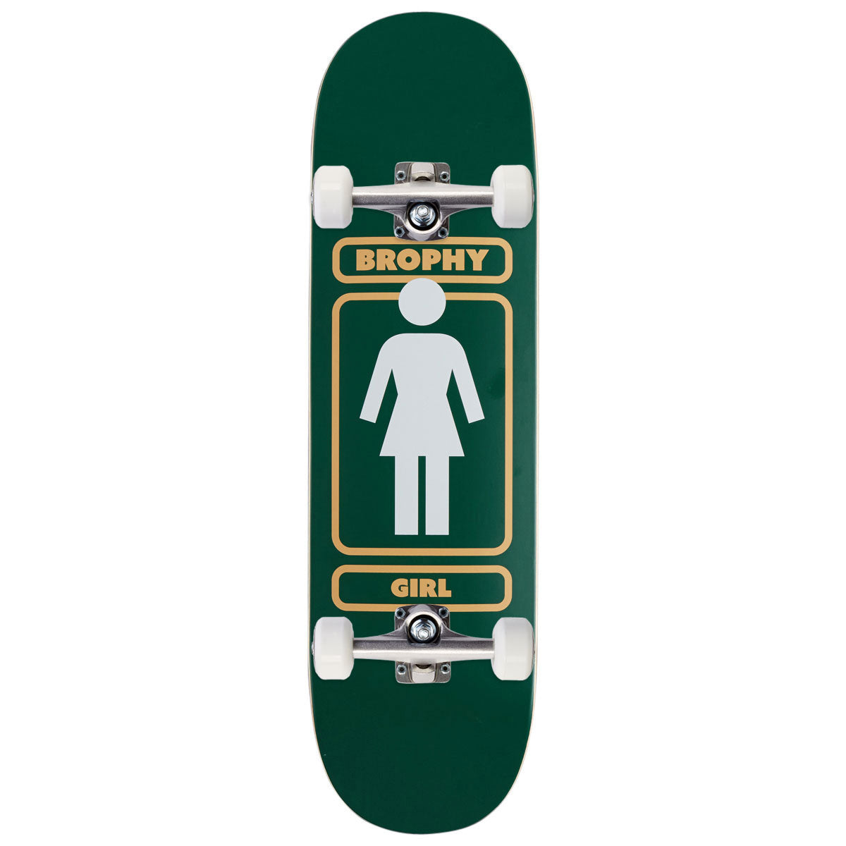 Girl Brophy 93 Til Khaki Pop Secret Skateboard Complete - 8.80