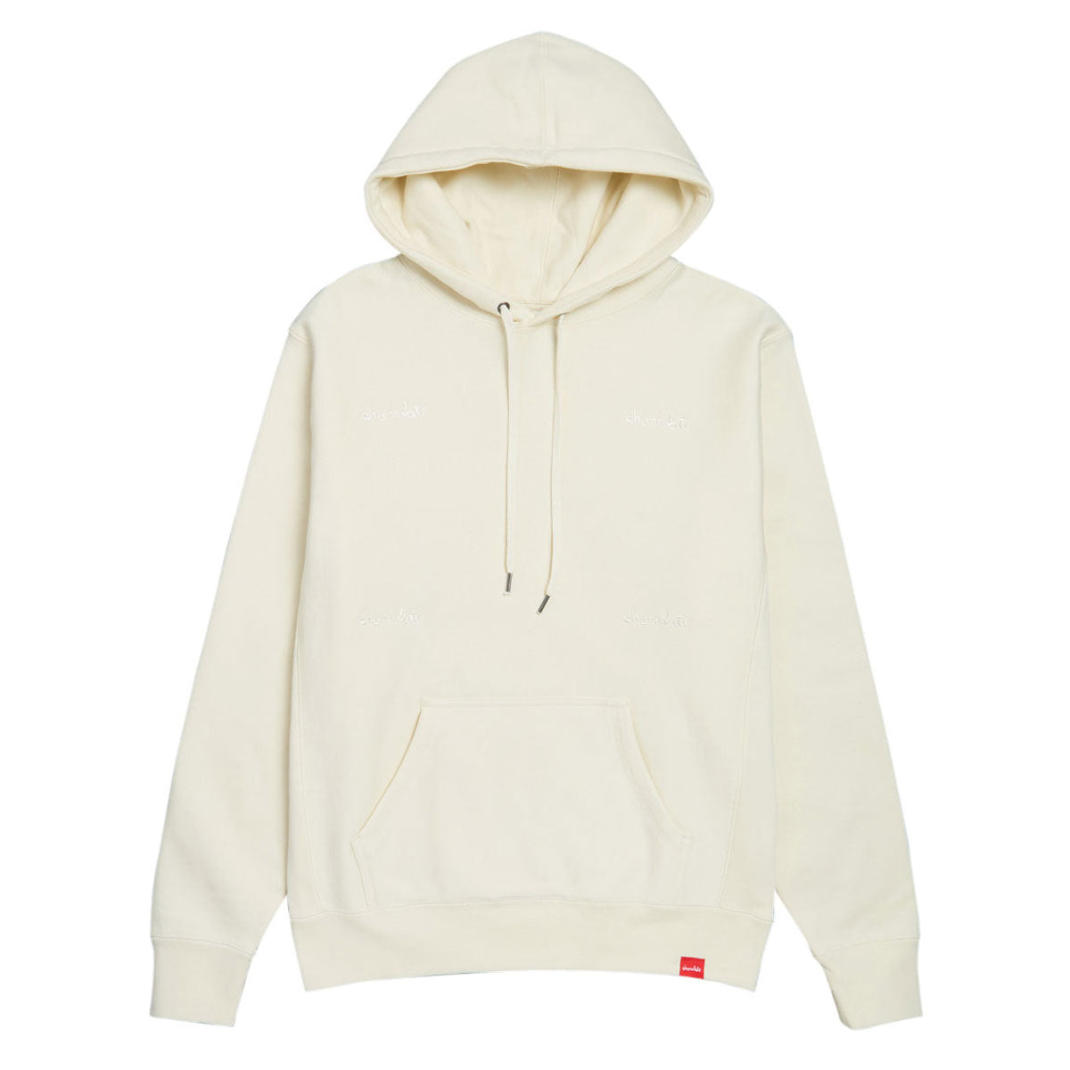 Chocolate Quad Chunk Heavy Hoodie - Bone image 1