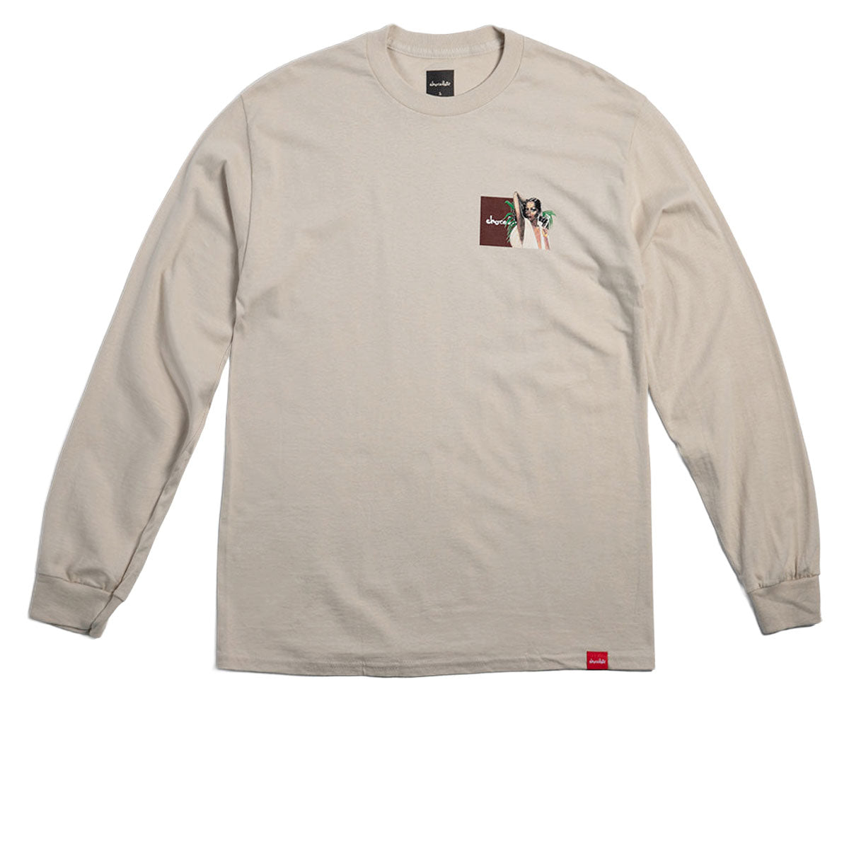 Chocolate Queen Long Sleeve T-Shirt - Cream image 1